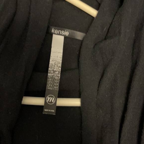 Black Open Cardigan - Picture 2 of 3